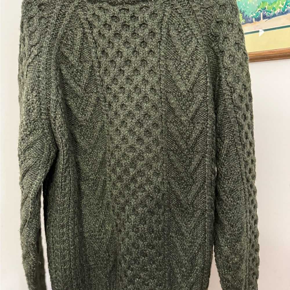 Aran Merino Wool Crew Neck Sweater. Size Small. In Very Good Preloved. - Picture 2 of 5